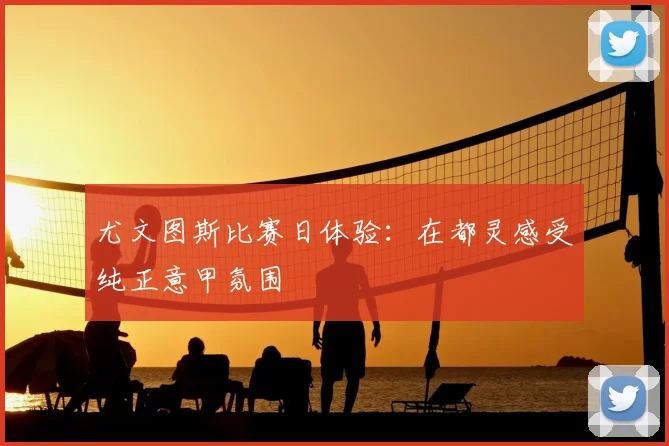 尤文图斯比赛日体验：在都灵感受纯正意甲氛围